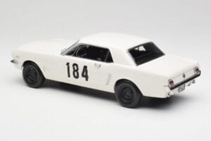 Ford Mustang Hardtop #184 B. Neyret / J. Terramorsi Rally Monte Carlo 1965 Norev 1:18 182801 Metaal — afbeelding 5 van 6
