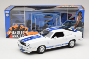 Ford Mustang II Cobra II Charlie's Angels Movie Greenlight 1:18 12880 Metaal — afbeelding 8 van 8