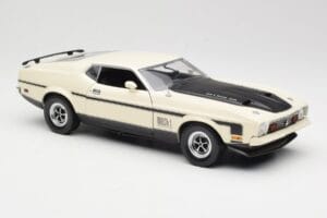Ford Mustang Mach 1 Wit Sun Star 1:18 3602 Metaal — afbeelding 6 van 8