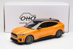 Ford Mustang Mach-E GT Performance Cyber Oranje Otto 1:18 OT983 Hars — afbeelding 6 van 6