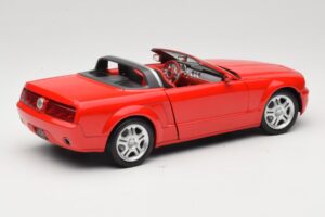 Ford Mustang S197 GT Cabriolet Rood Beanstalk Group 1:18 FOR10016R Metaal — afbeelding 3 van 8