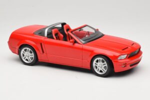 Ford Mustang S197 GT Cabriolet Rood Beanstalk Group 1:18 FOR10016R Metaal — afbeelding 6 van 8