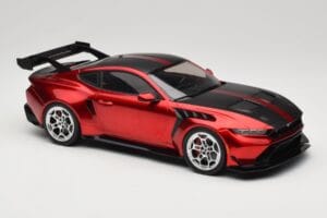 Ford Mustang S650 GTD Dark Red Metallic IXO 1:18 MCG18577 Metaal — afbeelding 4 van 6