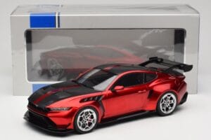 Ford Mustang S650 GTD Dark Red Metallic IXO 1:18 MCG18577 Metaal — afbeelding 6 van 6