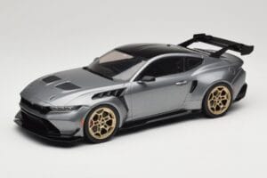 Ford Mustang S650 GTD Metallic Grey IXO 1:18 MCG18576 Metaal