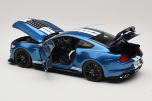 Ford Mustang Shelby GT500 S550 Atlas Blue Metallic IXO 1:18 18RDC244-FO Metaal — afbeelding 5 van 8