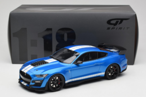 Ford Mustang Shelby GT500 S550 Blauw GT Spirit 1:18 GT268 Hars — afbeelding 6 van 6