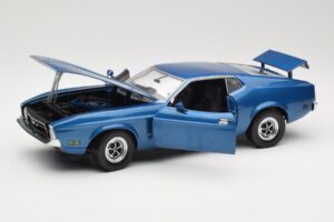 Ford Mustang SportsRoof Blauw Sun Star 1:18 3612 Metaal — afbeelding 2 van 8