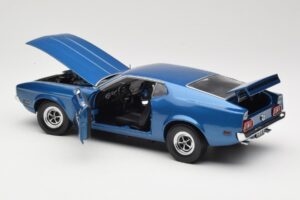 Ford Mustang SportsRoof Blauw Sun Star 1:18 3612 Metaal — afbeelding 5 van 8