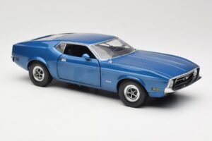 Ford Mustang SportsRoof Blauw Sun Star 1:18 3612 Metaal — afbeelding 6 van 8