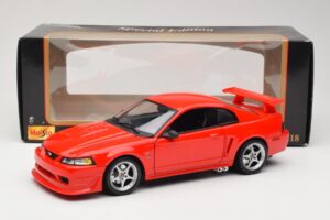 Ford Mustang SVT Cobra R SN95 Rood Maisto 1:18 531872 Metaal — afbeelding 8 van 8