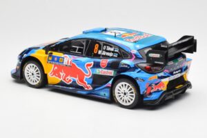 Ford Puma Rally1 #8 O. Tanak / M. Jarveoja 3rd Rally Central Europe 2023 IXO 1:18 18RMC187 Metaal — afbeelding 5 van 6