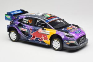 Ford Puma Rally1 #42 C. Breen / P. Nagle M-Sport Ford Rally Italia Sardegna 2022 TopSpeed 1:18 TS0491 Metaal — afbeelding 4 van 6