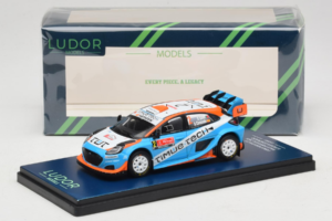 Ford Puma Rally1 #2 Rally de Portugal 2025 Ludor Models 1:43 LUD001 Hars — afbeelding 7 van 7