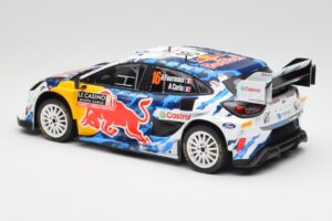 Ford Puma Rally1 WRC #16 A. Fourmaux / A. Coria Rally Monte Carlo 2024 IXO 1:18 18RMC198 Metaal — afbeelding 5 van 6
