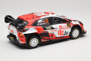Ford Puma Rally1 WRC #22 M-Sport Ford World Rally Team M. Sesks / R. Francis Rally Poland 2024 IXO 1:18 18RMC215 Metaal — afbeelding 2 van 6