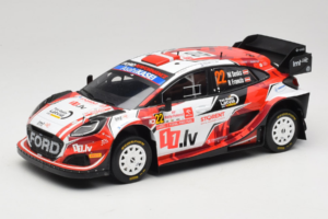 Ford Puma Rally1 WRC #22 M-Sport Ford World Rally Team M. Sesks / R. Francis Rally Poland 2024 IXO 1:18 18RMC215 Metaal
