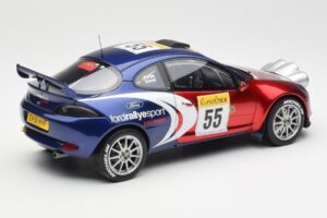 Ford Puma Super 1600 F. Duval / S. Prevot Rally Monte Carlo 2002 Otto 1:18 OT456 Hars — afbeelding 2 van 6