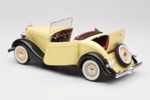 Ford Roadster Dearborn Yellow Solido 1:18 8008 Metaal — afbeelding 5 van 8