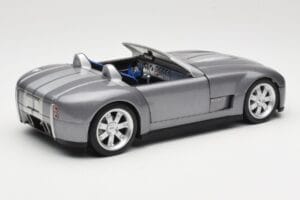 Shelby Cobra Cabriolet Grey Metallic Hot Wheels 1:18 G7220 Metaal — afbeelding 3 van 8