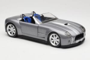 Shelby Cobra Cabriolet Grey Metallic Hot Wheels 1:18 G7220 Metaal — afbeelding 6 van 8