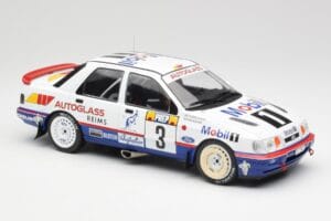 Ford Sierra RS Cosworth 4x4 #3 M. Biasion / T. Siviero Rally Monte Carlo 1992 MCG 1:18 MCG18355R Metaal — afbeelding 4 van 6
