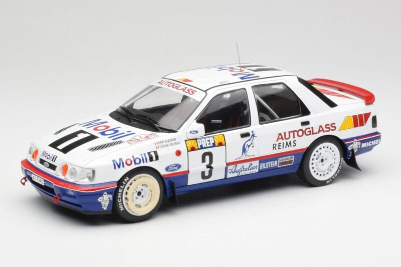 Ford Sierra RS Cosworth 4x4 #3 M. Biasion / T. Siviero Rally Monte Carlo 1992 MCG 1:18 MCG18355R Metaal
