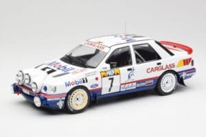Ford Sierra RS Cosworth 4x4 #7 F. Delecour / D. Grataloup Rally Monte Carlo 1992 MCG 1:18 MCG18356R Metaal