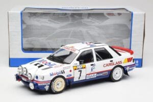 Ford Sierra RS Cosworth 4x4 #7 F. Delecour / D. Grataloup Rally Monte Carlo 1992 MCG 1:18 MCG18356R Metaal — afbeelding 6 van 6