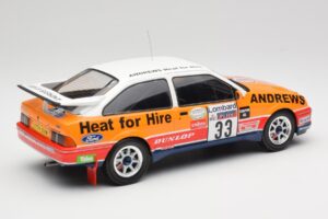 Ford Sierra RS Cosworth #33 R. Brookes RAC Rally 1989 IXO 1:18 18RMC115 Metaal — afbeelding 2 van 6