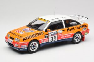 Ford Sierra RS Cosworth #33 R. Brookes RAC Rally 1989 IXO 1:18 18RMC115 Metaal