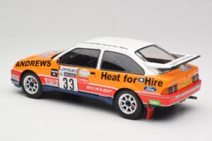 Ford Sierra RS Cosworth #33 R. Brookes RAC Rally 1989 IXO 1:18 18RMC115 Metaal — afbeelding 5 van 6