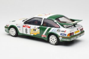 Ford Sierra RS Cosworth #8 D. Auriol / B. Occelli Rally Tour de Corse 1988 AUTOart 1:18 88812 Metaal — afbeelding 7 van 8