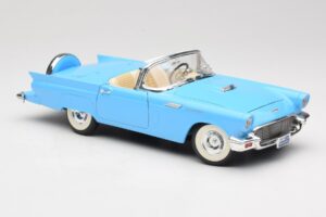 Ford Thunderbird Cabriolet Blauw Road Signature 1:18 92358 Metaal — afbeelding 6 van 8