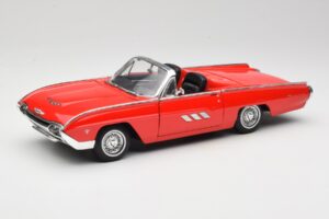 Ford Thunderbird Cabriolet Rood Anson 1:18 30334 Metaal