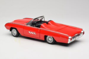 Ford Thunderbird Cabriolet Rood Anson 1:18 30334 Metaal — afbeelding 7 van 8