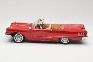 Ford Thunderbird Cabriolet Rood Sun Star 1:18 4311 Metaal — afbeelding 4 van 8