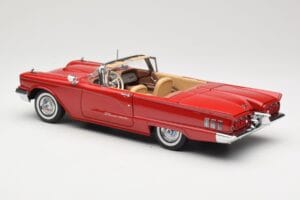 Ford Thunderbird Cabriolet Rood Sun Star 1:18 4311 Metaal — afbeelding 7 van 8