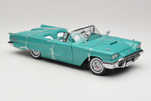 Ford Thunderbird Cabriolet Groen Sun Star 1:18 4315-P1 Metaal — afbeelding 4 van 6