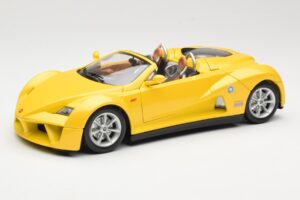 Giugiaro Prima Speedster Geel Bburago 1:18 33334013 Metaal