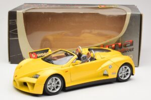 Giugiaro Prima Speedster Geel Bburago 1:18 33334013 Metaal — afbeelding 8 van 8