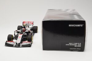 Haas VF-20 #20 K. Magnussen Abu Dhabi GP 2020 Minichamps 1:18 110201720 Metaal — afbeelding 6 van 6