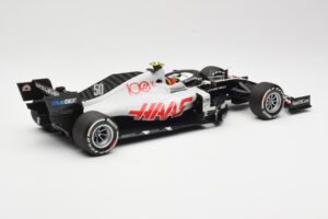 Haas VF-20 #50 M. Schumacher FP1 Abu Dhabi GP 2020 Minichamps 1:18 110201750 Metaal — afbeelding 2 van 6