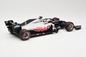 Haas VF-20 #8 R. Grosjean Bahrain GP 2020 Minichamps 1:18 110201508 Metaal — afbeelding 2 van 6