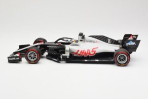 Haas VF-20 #8 R. Grosjean Bahrain GP 2020 Minichamps 1:18 110201508 Metaal — afbeelding 3 van 6