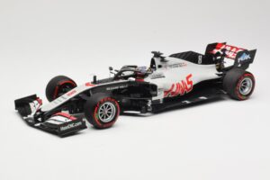 Haas VF-20 #8 R. Grosjean Bahrain GP 2020 Minichamps 1:18 110201508 Metaal