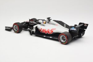 Haas VF-20 #8 R. Grosjean Bahrain GP 2020 Minichamps 1:18 110201508 Metaal — afbeelding 5 van 6