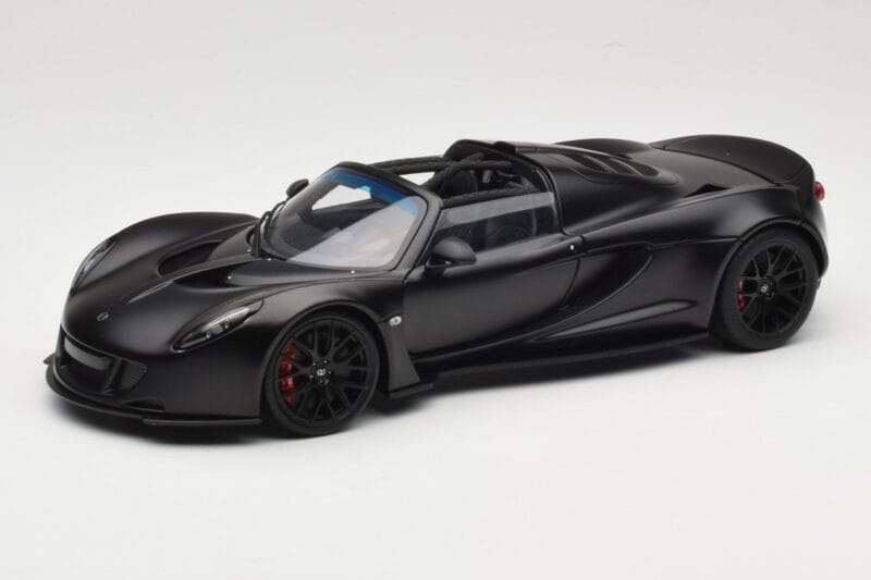 Hennessey Venom GT Carbon Black AUTOart 1:18 75401 Metaal