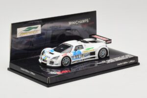 HHF Hybrid Concept Car #11 H-H. Frentzen / Muller / Schwager / Engels 24 Hours Nurburgring 2008 Minichamps 1:43 437080911 Met — afbeelding 2 van 4