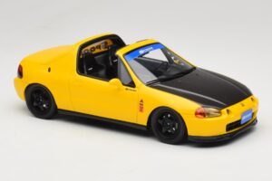 Honda Civic del Sol Spoon Phoenix Yellow Otto 1:18 OT1154 Hars — afbeelding 2 van 6